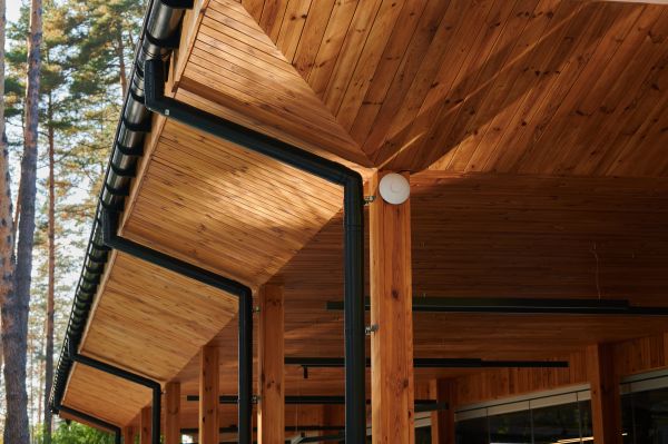 Porch Gutter Installation in South Bend