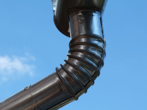 Metal Downspout Installation in South Bend