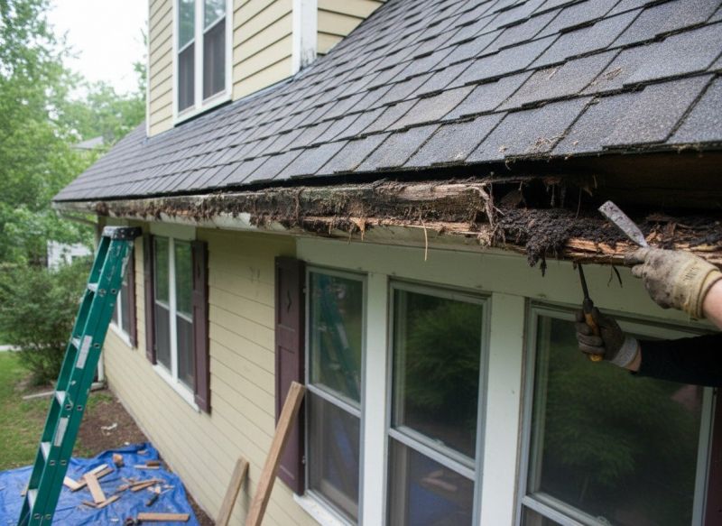 Wood Gutter Replacement